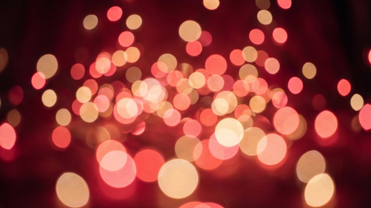 valentine computer background romantic bokeh lights
