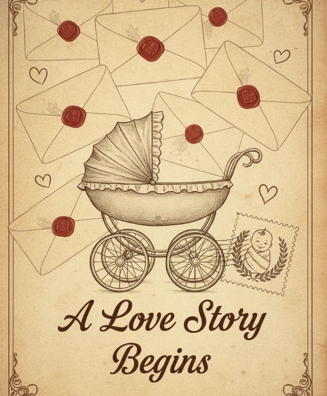 Vintage Love Letter Invite 18