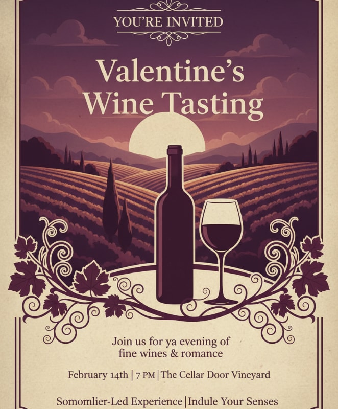 Wine Tasting Vineyard Dinner 14