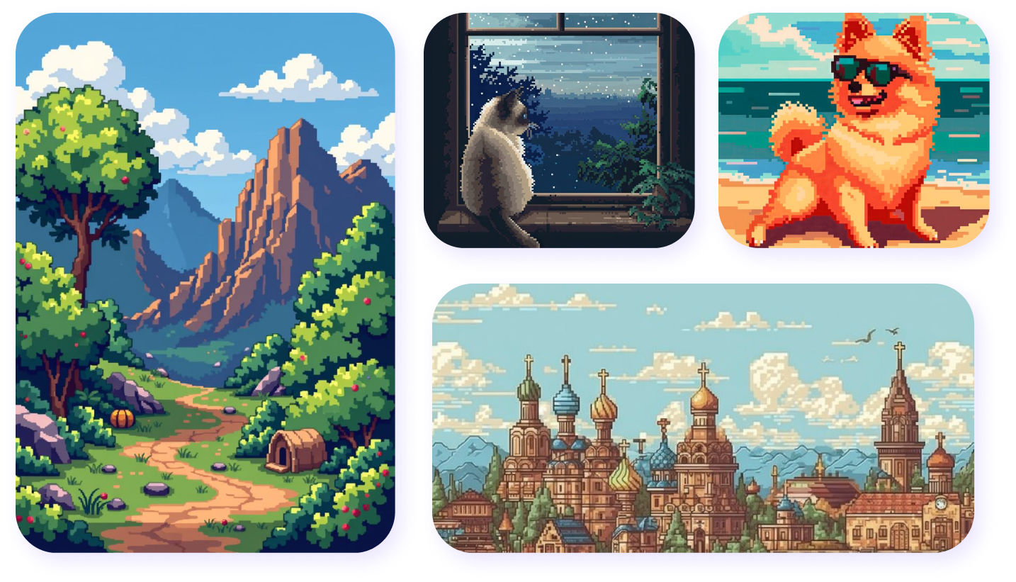 game development with image to pixel art