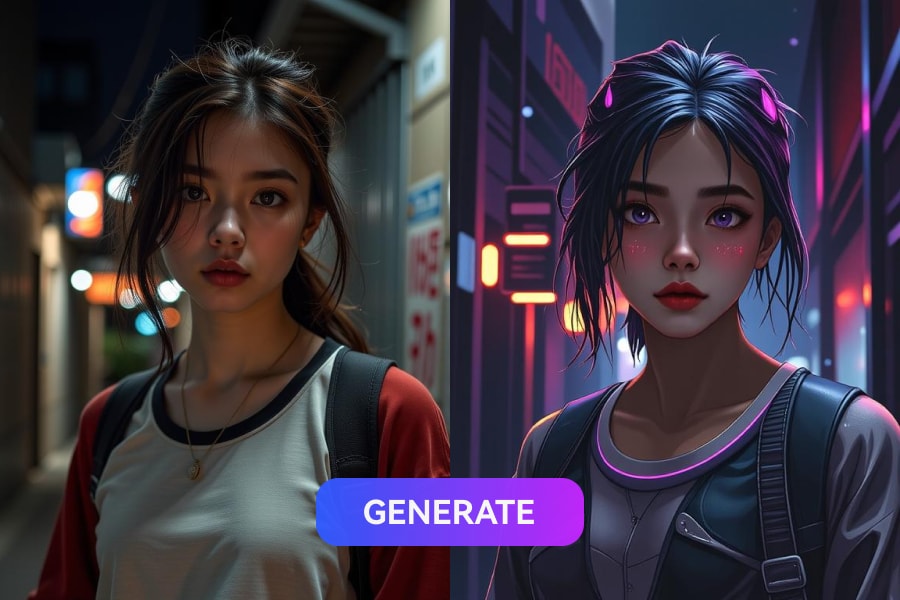 convert image to sci-fi art