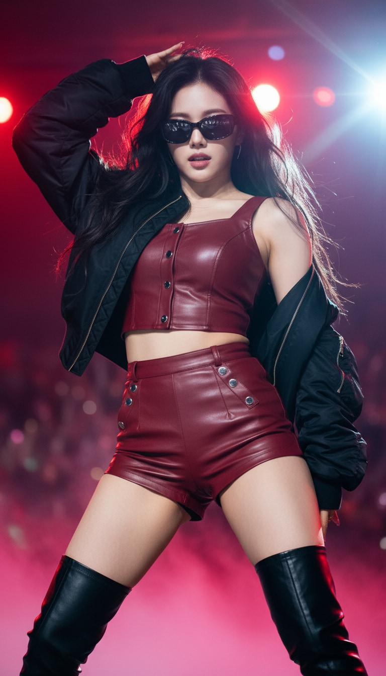 Girl K-pop Idol Stage Sexy