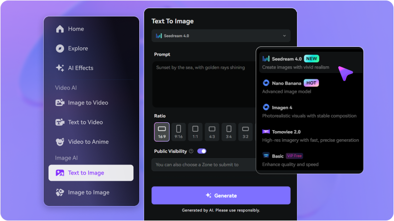 Step 1 — Upload Your Photo or Start From Text