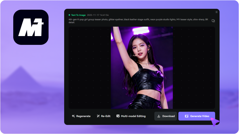 Step 3 — Generate Your K-Pop Idol Look