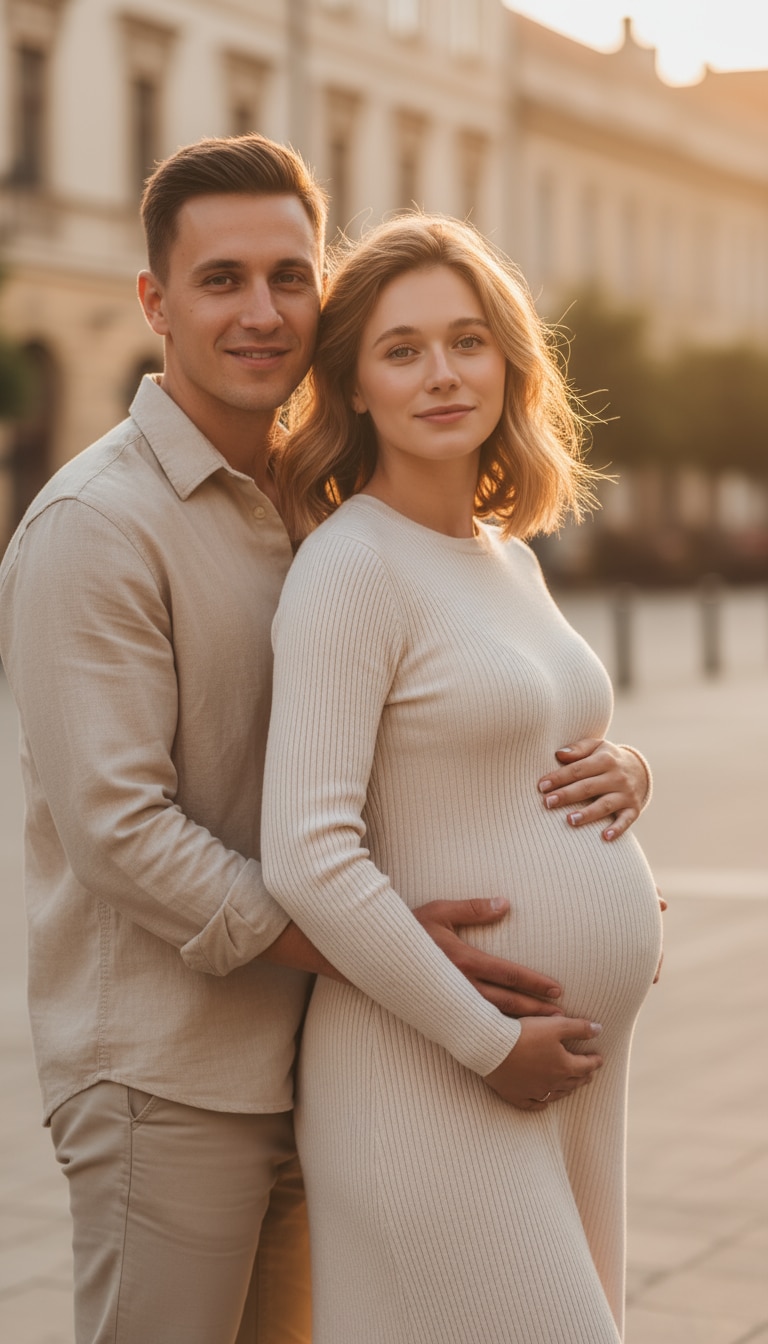 Couple Maternity Portrait