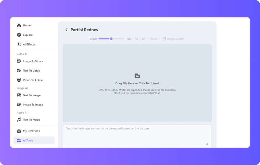 visit Media AI partial redraw
