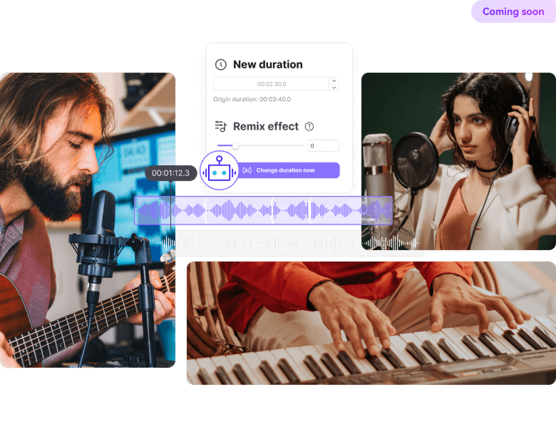 remix audio to stretch time
