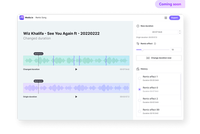 ai remix audio online