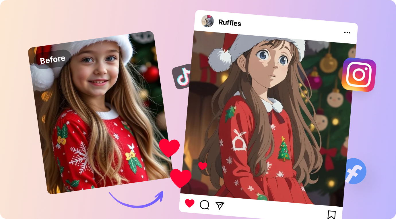perfect portraits and pfps with ghlibli photo filter