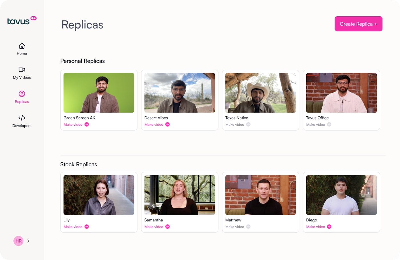 tavus ai-human video generation tool key features