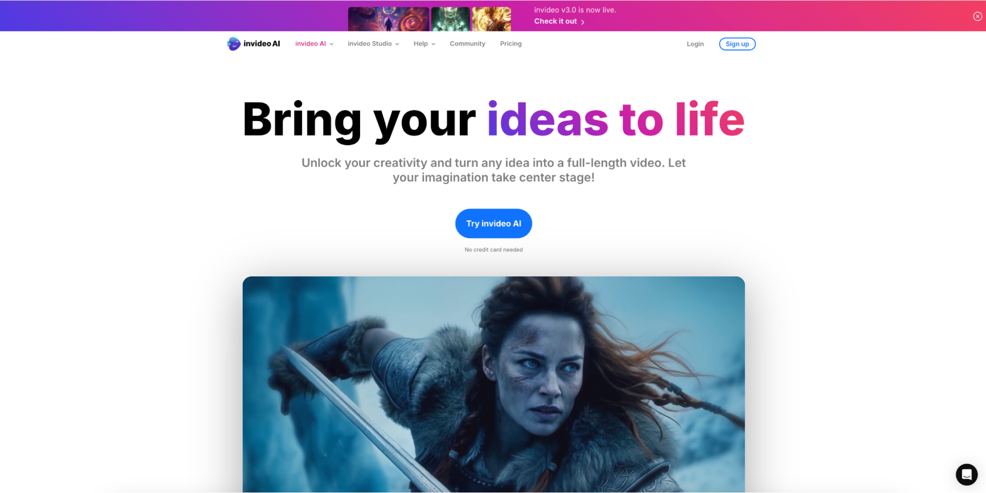 tavus ai alternative - invideo