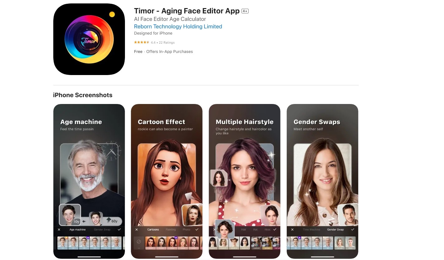 Timor iPhone Multiple filters