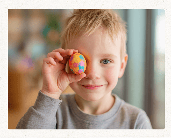 easter child egg photo 2