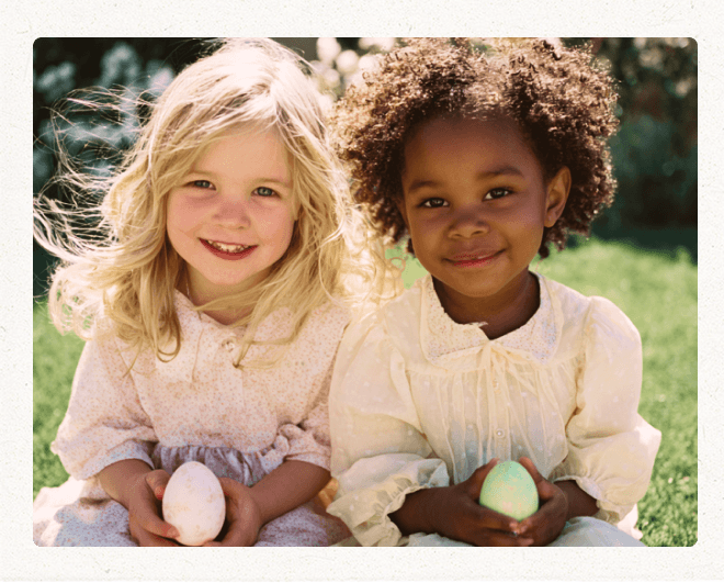 easter children egg photo