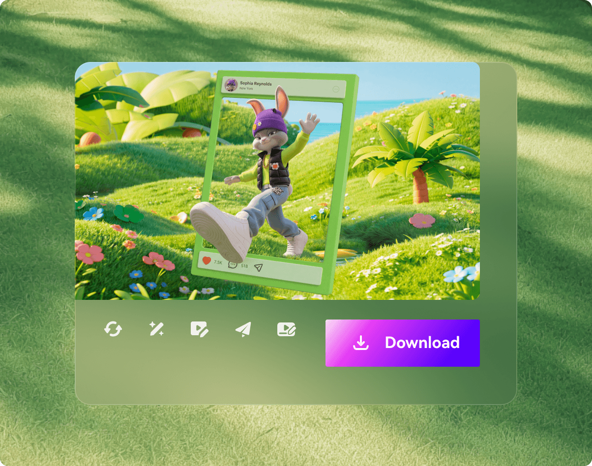 easter editor preview card