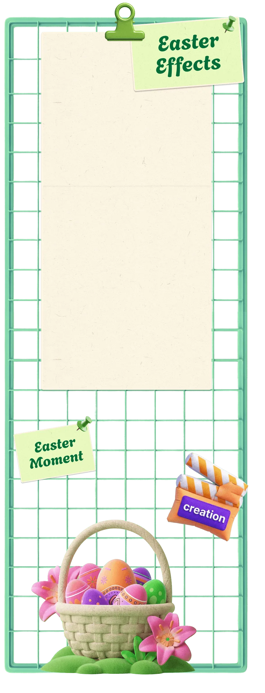 easter effects poster frame