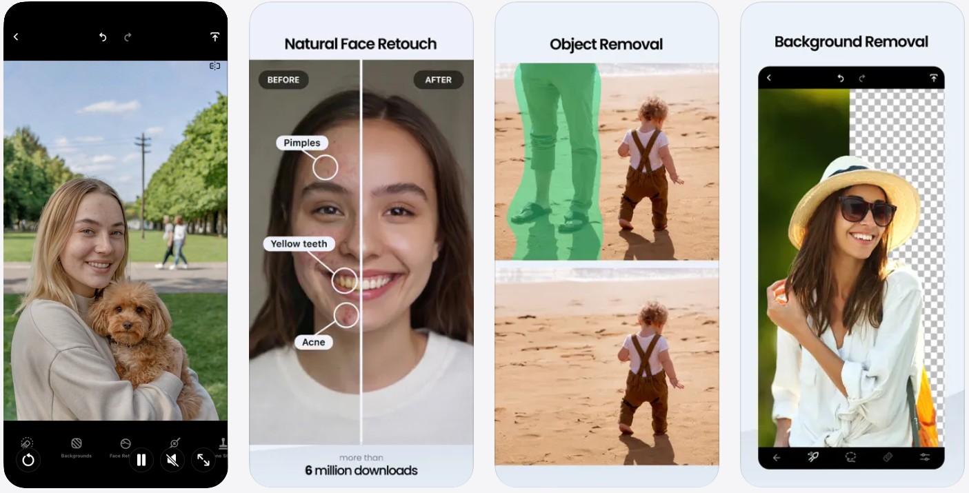 remove glare from photo with touchretouch