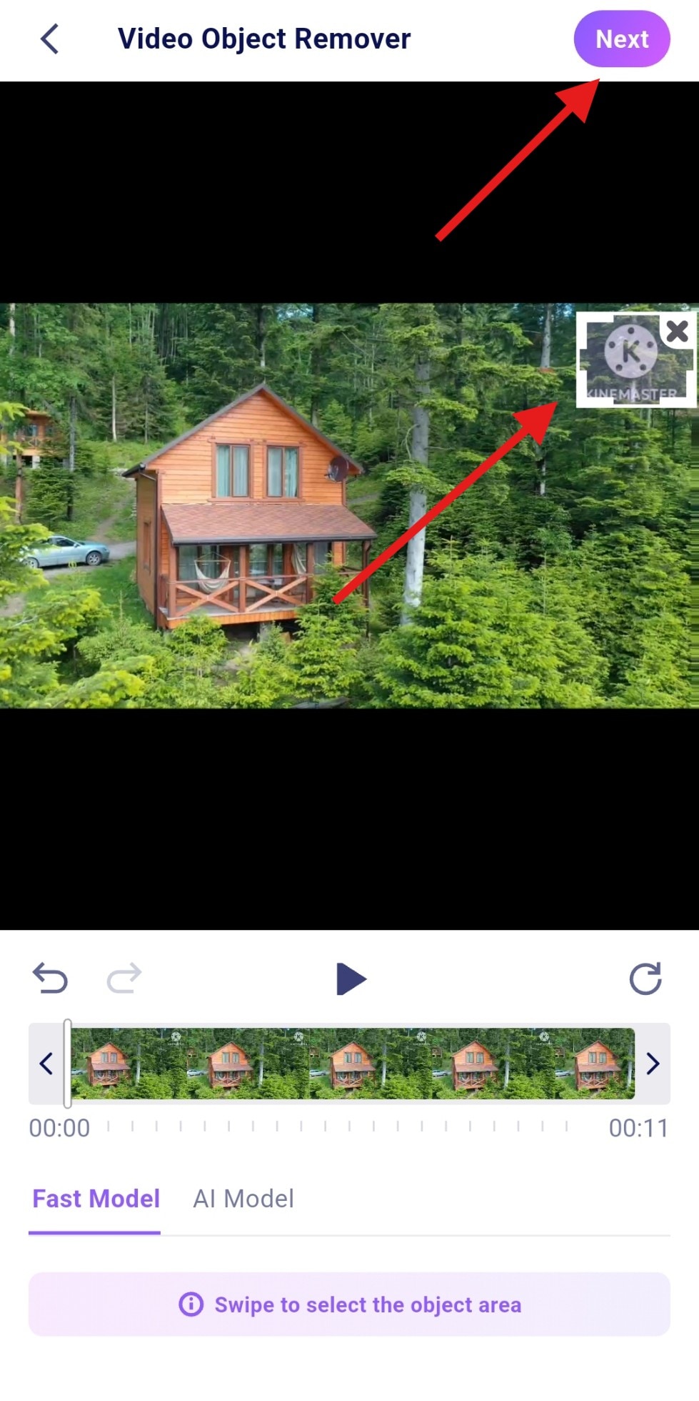 remove kinemaster watermark from video mobile