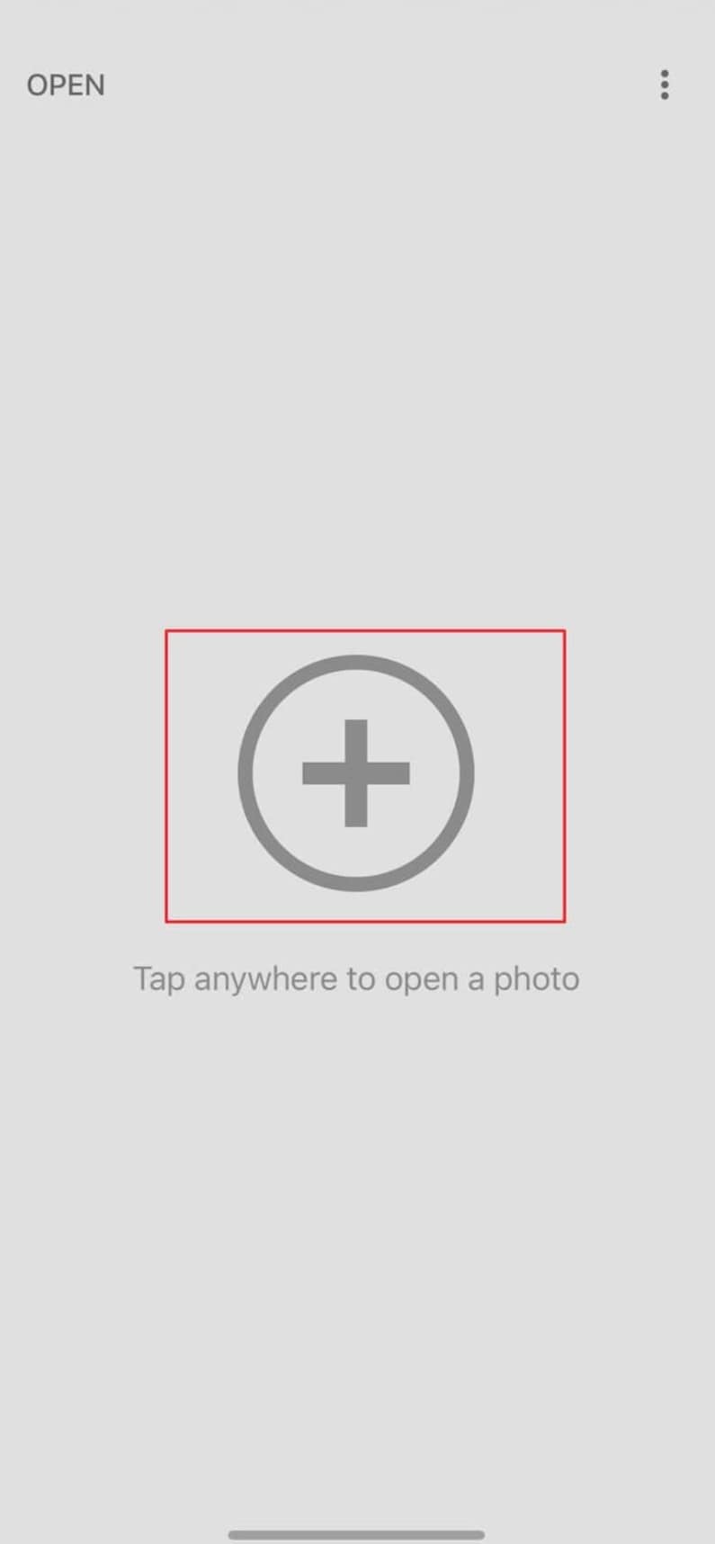 import photo to snapseed remove object