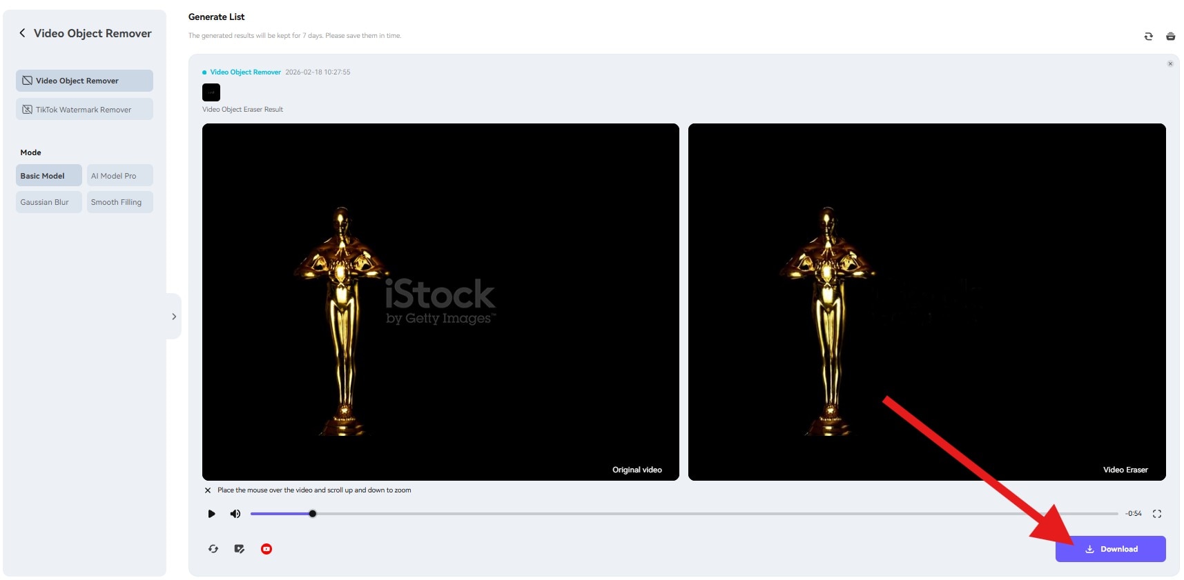 download video with removed watermark online