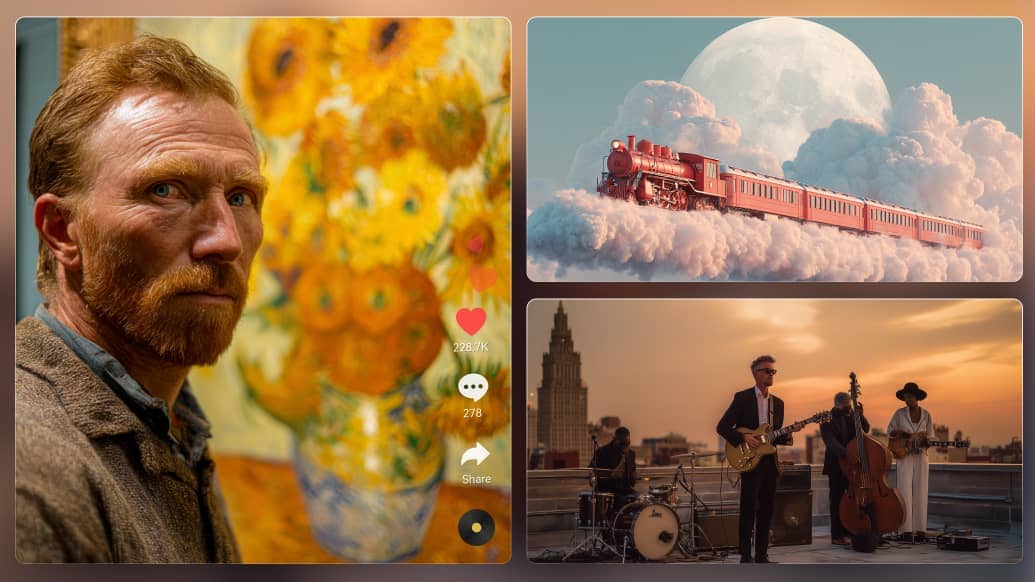 text to image AI example