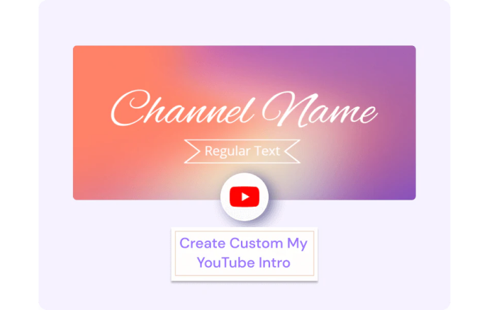 YouTube Intro Maker