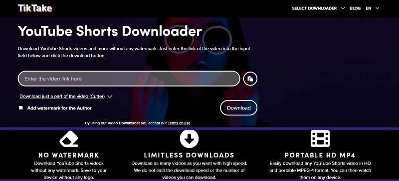 download the shorts without any limit