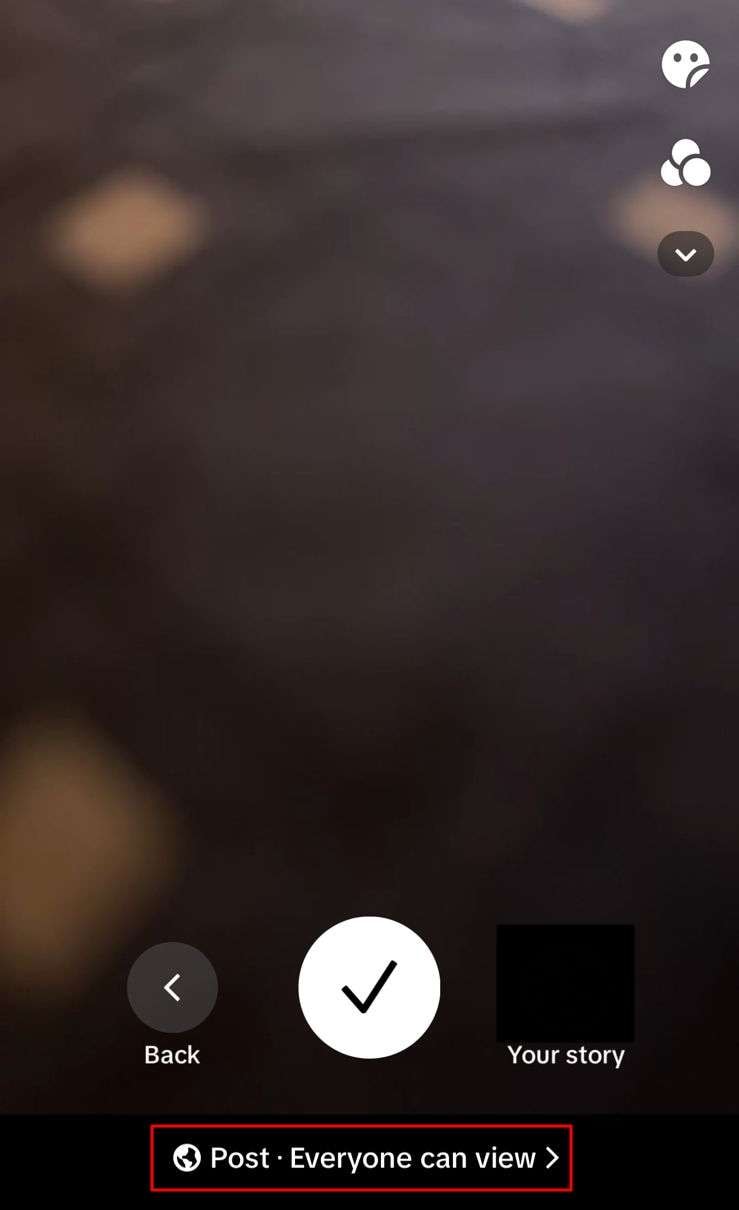 record video on tiktok