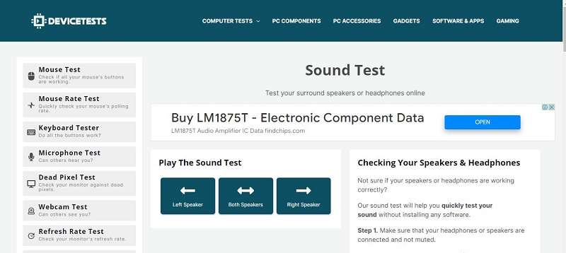 conduct-the-audio-test-online