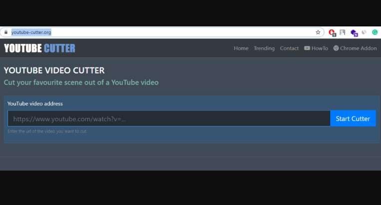 youtube cutter to create clips on youtube