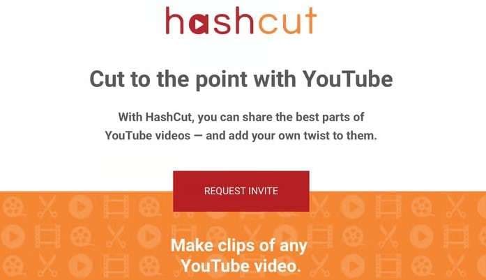 hashcut video clip maker to edit youtube videos