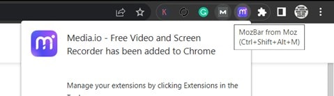 access it from Chrome Extension