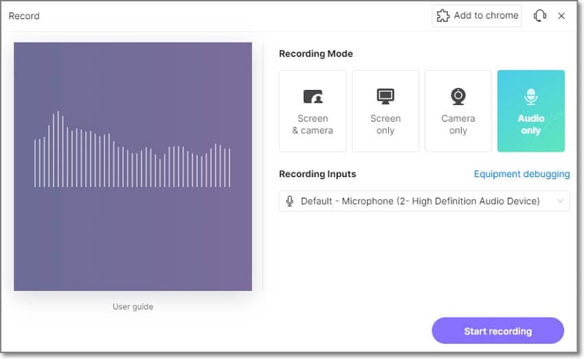 podcast audio recorder