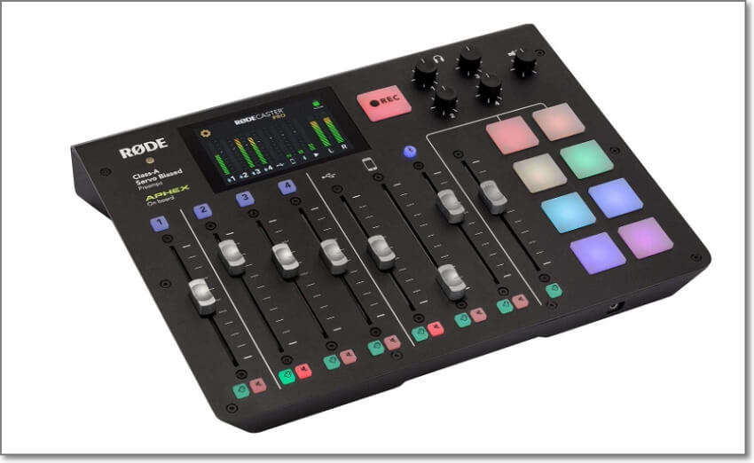 record a podcast with rodecaster pro