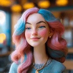 Felt animation video style preview