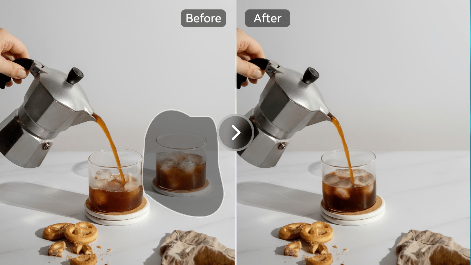 clean visual artifacts from AI generated videos