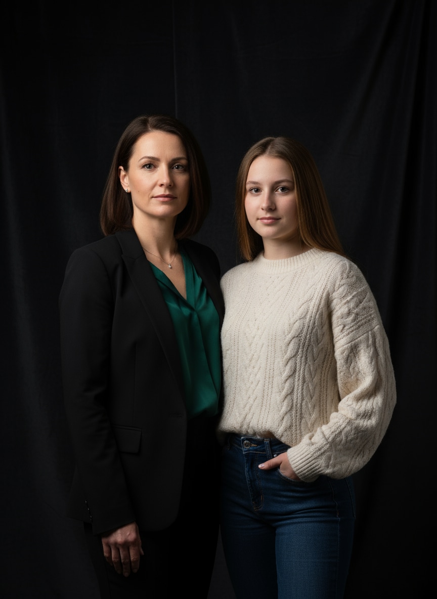 Mother & Daughter Portrait 1