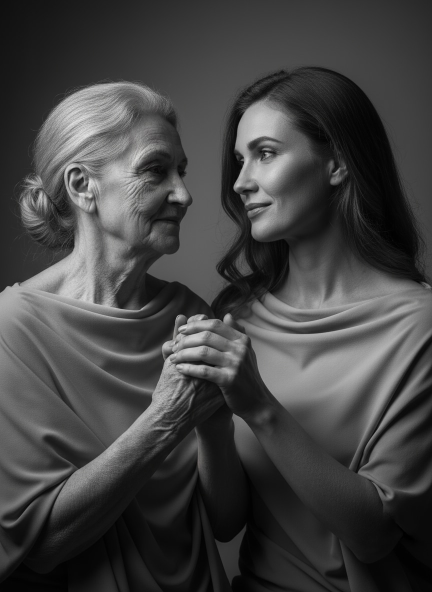 Mother & Daughter Portrait 7