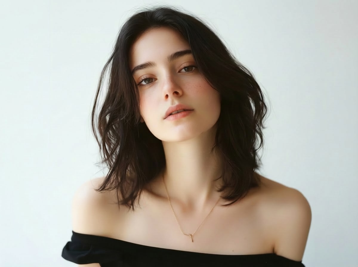 before - no mustache