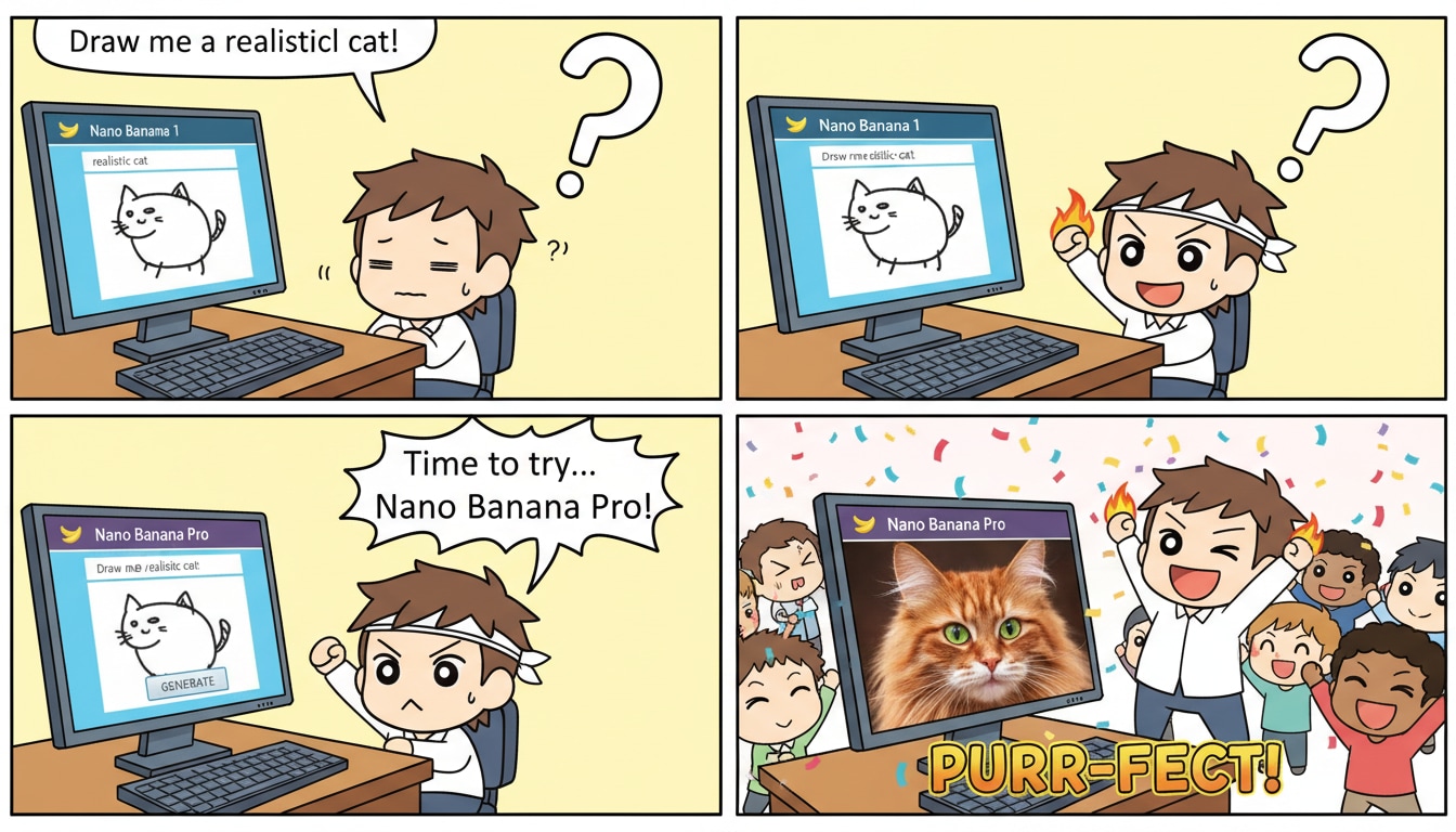 Nano Banana 1 comics