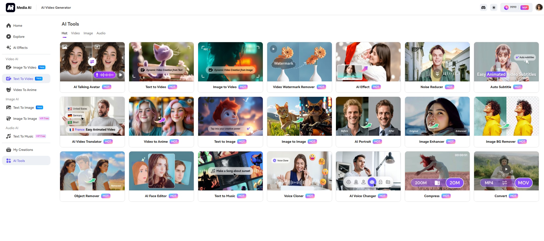 media.io ai agent