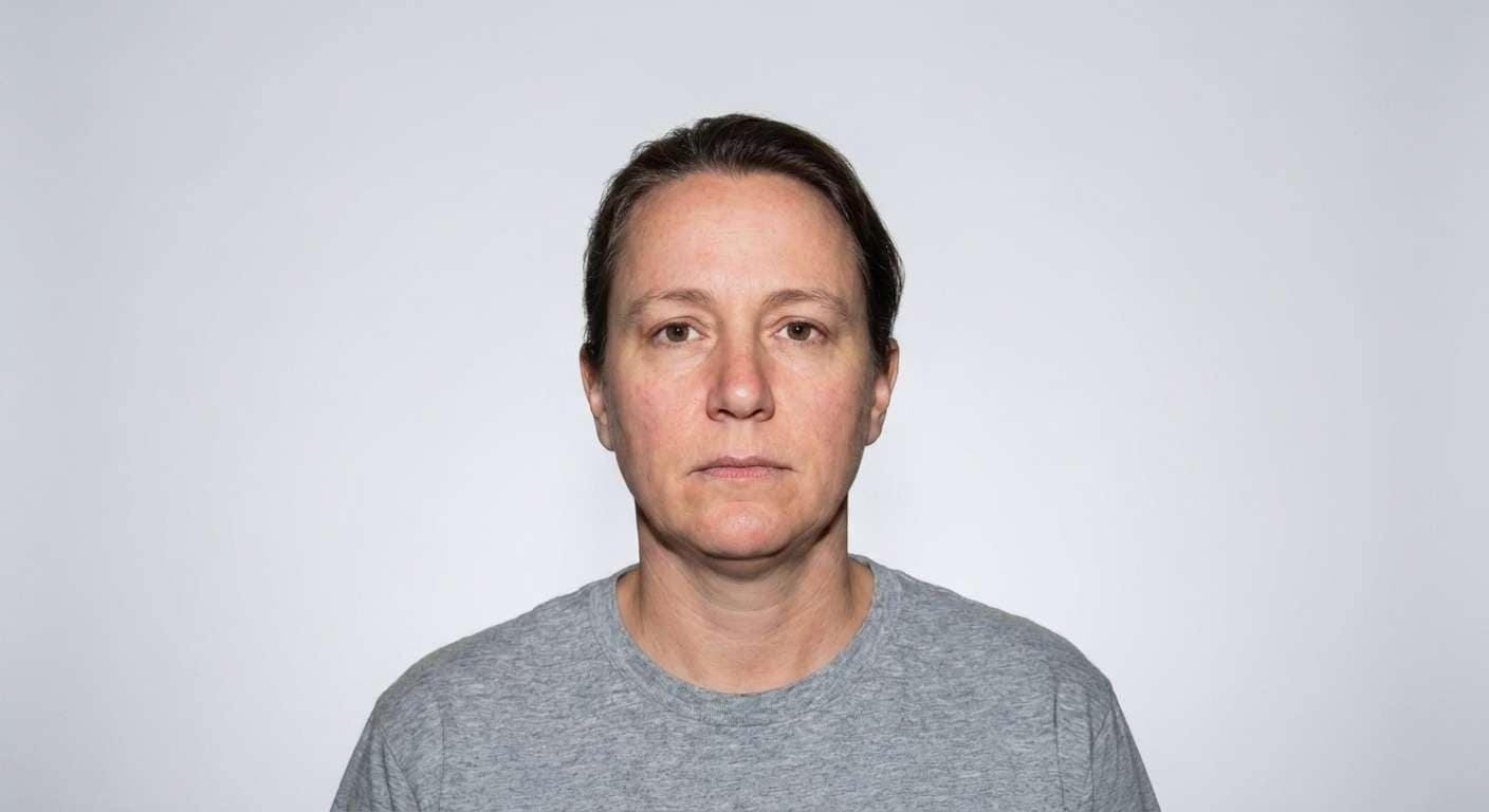 Light Gray Visa Photo after background change