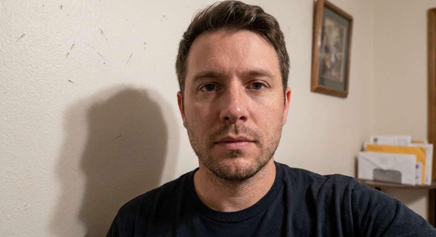 Before shadow-free white passport photo example