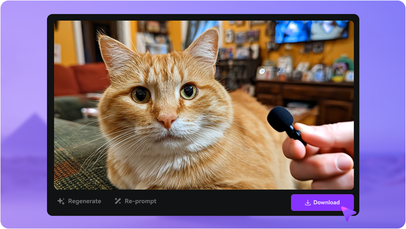 generate pet interview with ai