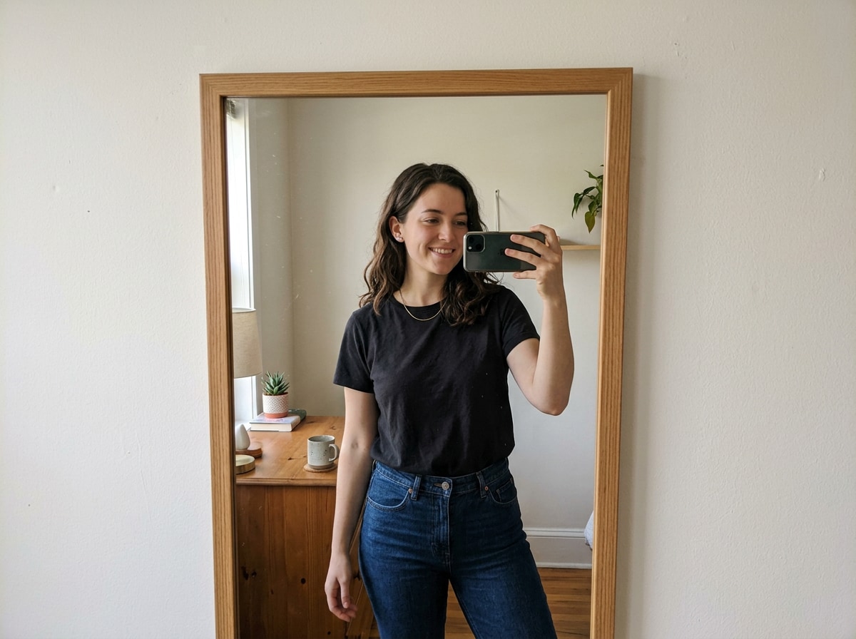 before - normal portrait photo without midnight effect