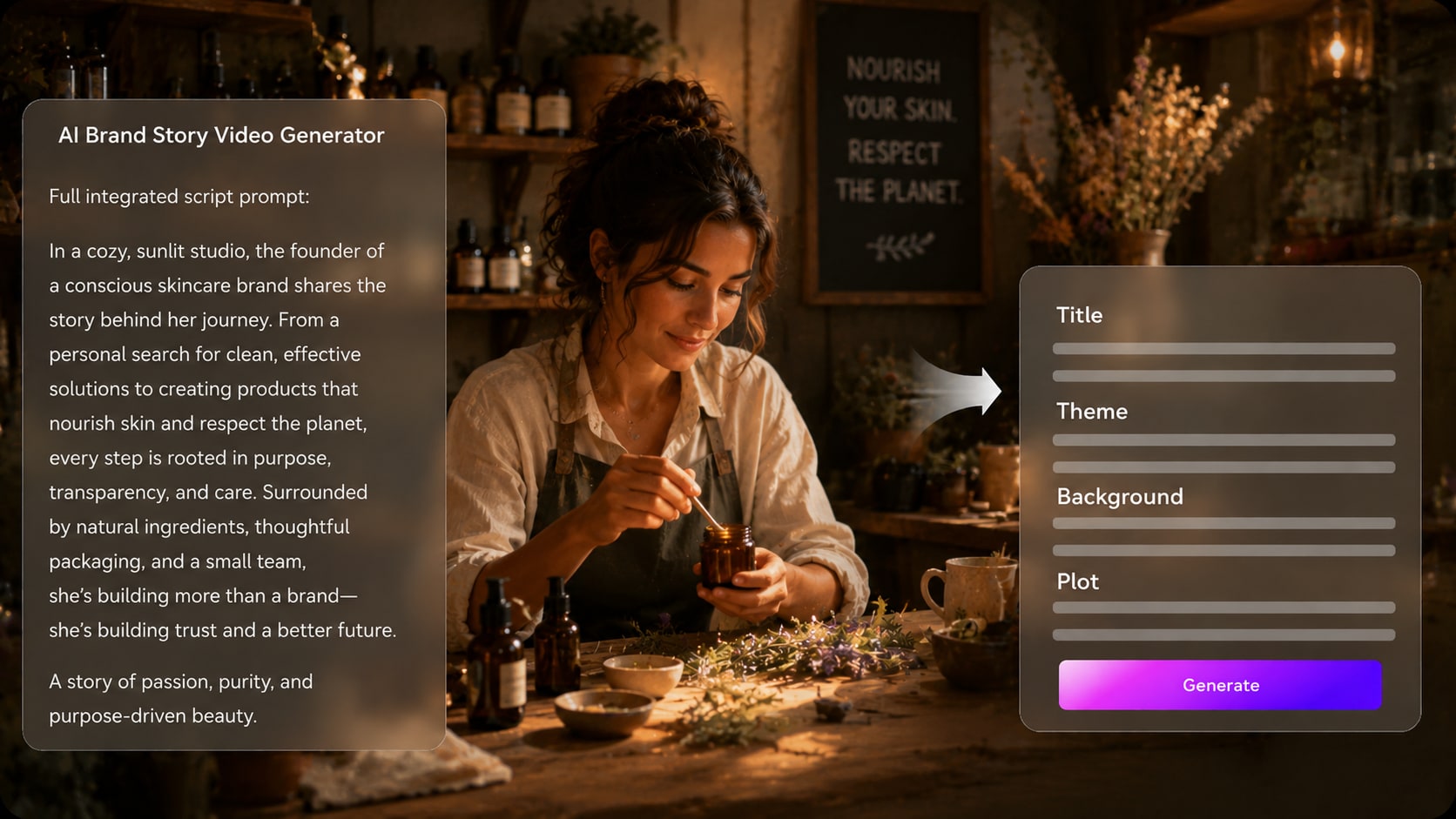 ai brand story video maker