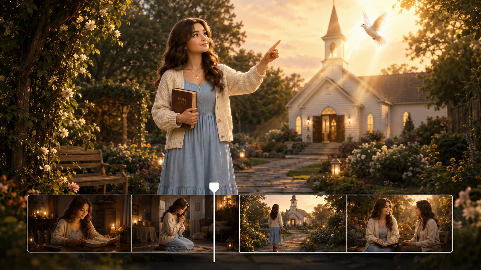 AI Christian Story Video Maker online