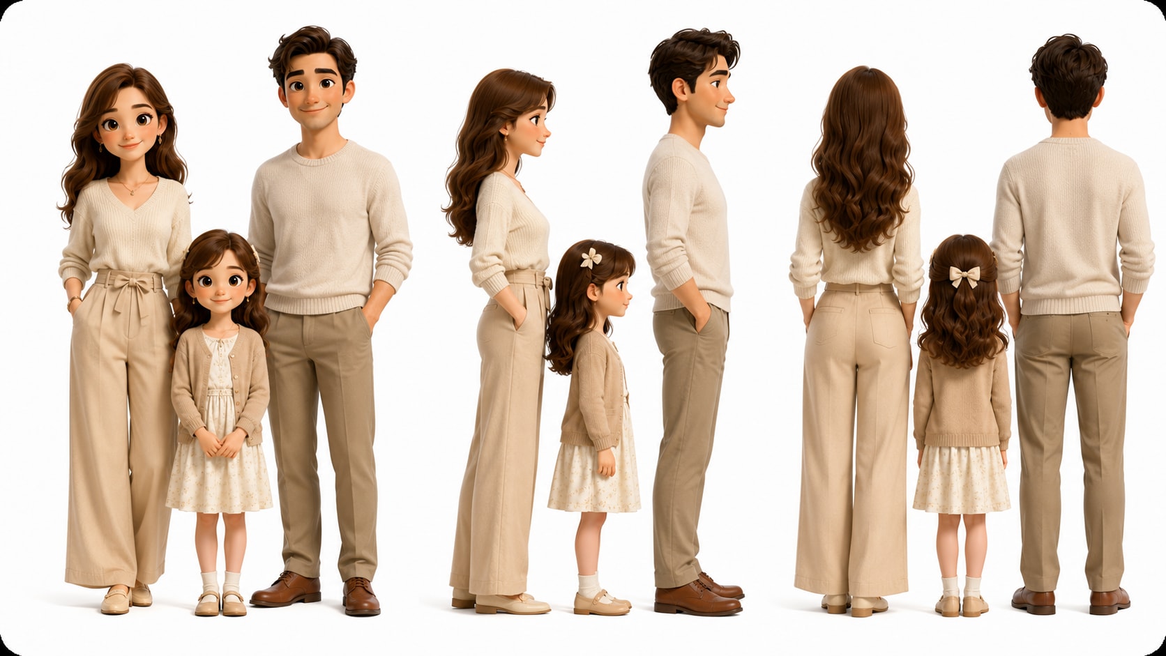 create ai family characters