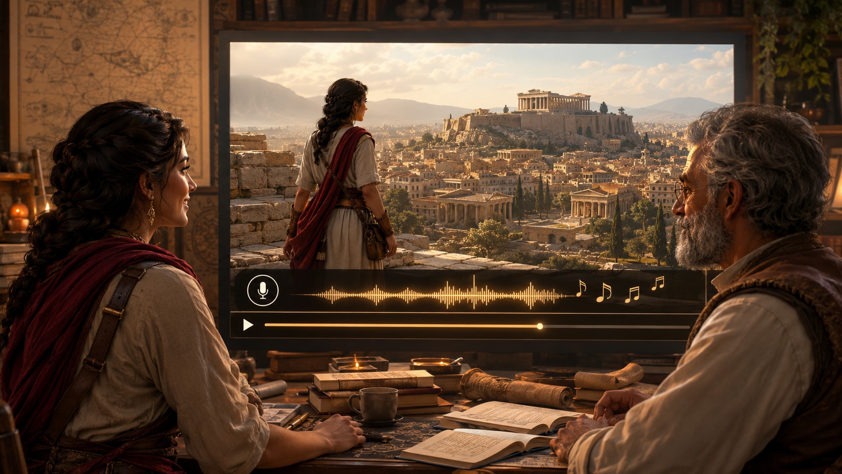 ai historial scene generator