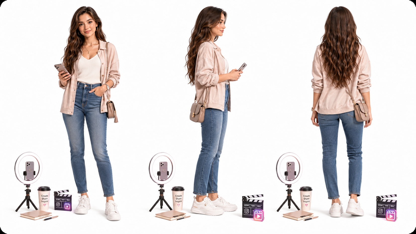 AI instagram reels character maker
